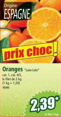 Norma Oranges offre