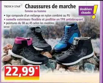 Norma Trekk star chaussures de marche offre