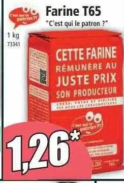 Norma Farine t65 offre