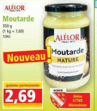 Norma Alelor moutarde offre