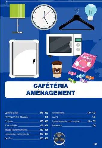 Cafétéria aménagement