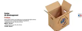 Carton de déménagement