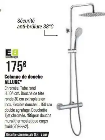 Bricorama Colonne de douche allure offre
