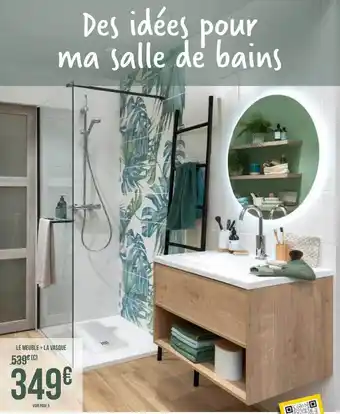 Bricorama Le meuble + la vasque offre