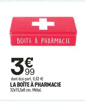 Centrakor La boîte à pharmacie offre