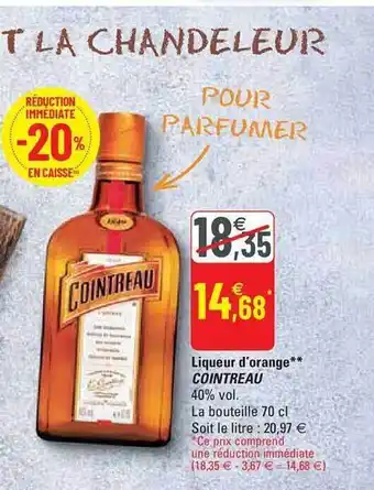 Liqueur d'orange cointreau