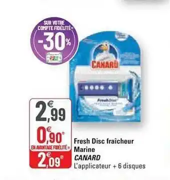 Fresh disc fraĂźcheur marine canard