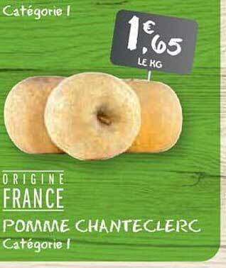 G20 Pomme chanteclerc offre