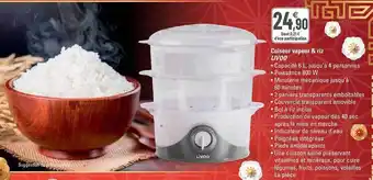 Cuiseur vapeur & riz livoo