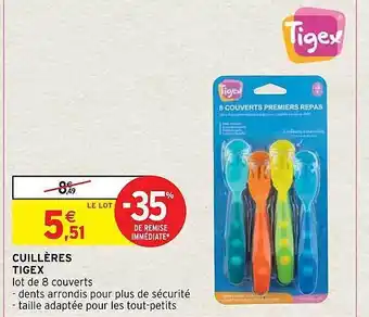 Cuillères tigex