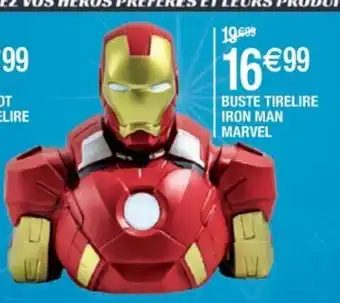 Buste Tirelire Iron Man Marvel
