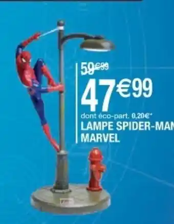 Lampe Spier-Man Marvel