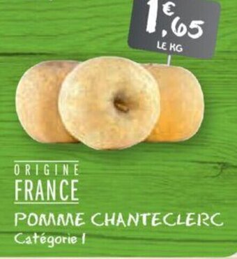 G20 Pomme chanteclerc offre