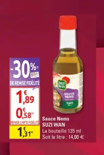 Sauce nems SUZI WAN