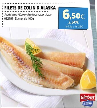 Gel 2000 Filets de colin d'alaska offre