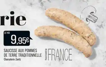 Match Saucisse aux pommes de terre traditionnelle offre
