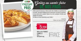 Match Moelleux pommes cannelle offre
