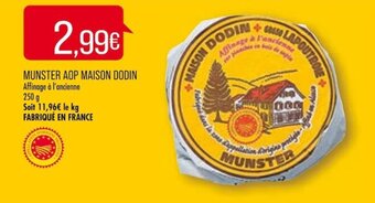 Match Munster aop maison dodin offre