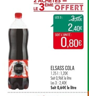 Match Elsass Cola offre