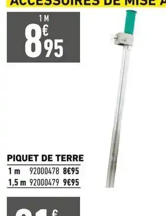 Piquet de Terre