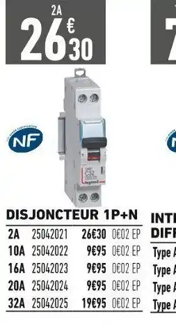 Disjoncteur 1P+N
