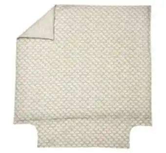 Housse de couette snowdrop percale 100% coton lin