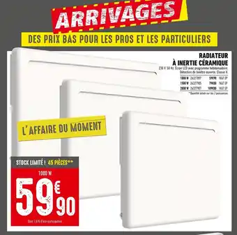 Batkor Radiateur a Inertie Ceramique offre