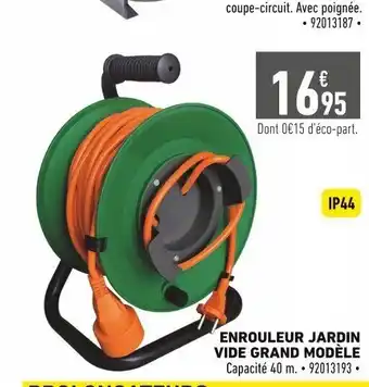 Batkor Enrouleur Jardin Vide Grand Modèle offre