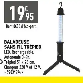 Baladeuse Sans Fil Trepied