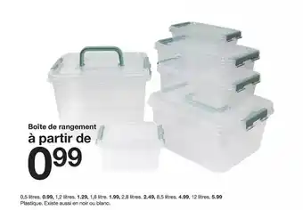 Zeeman Boîte de rangement offre