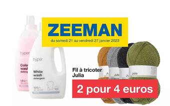 Zeeman Fil à tricoter julia offre