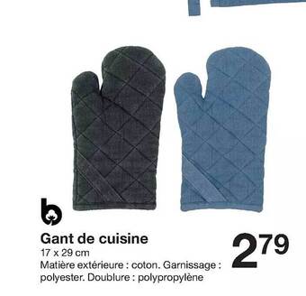 Zeeman Gant de cuisine offre