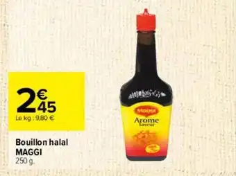 Carrefour Bouillon halal maggi offre