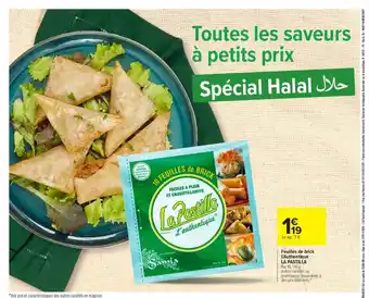 Carrefour Feuilles de brick l'authentique la pastilla offre