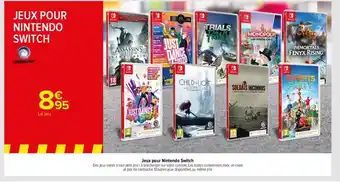 Carrefour Jeux pour nintendo switch offre