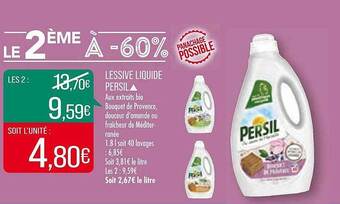 Match Lessive liquide persil offre