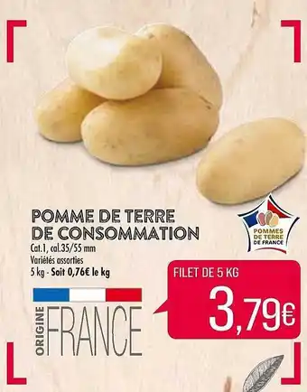 Match Pomme de terre de consommation offre