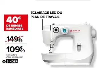 Carrefour Machine à coudre offre