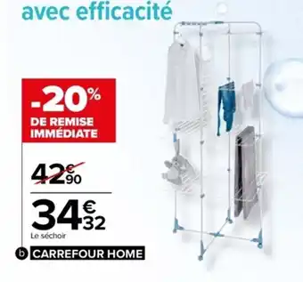 Carrefour Séchoir tour familial 45 m d'étendage offre