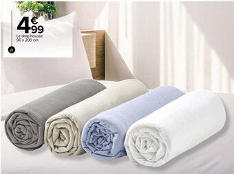 Carrefour Linge de lit "Jersey polycoton" offre