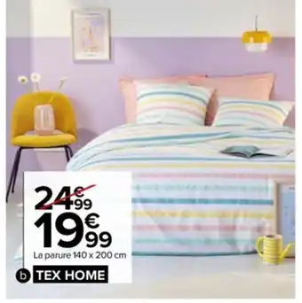 Carrefour Parure "Happy" offre