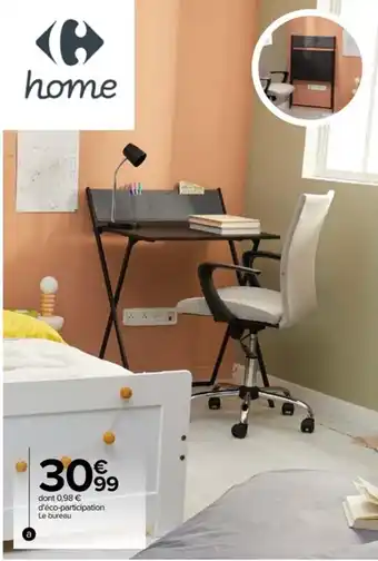 Carrefour Bureau pliable offre