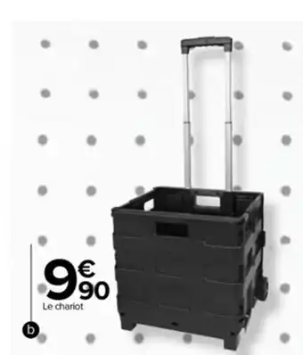 Carrefour Chariot pliant offre