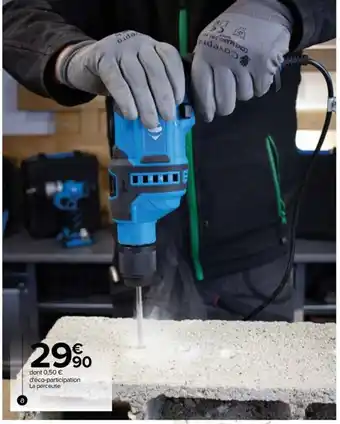 Carrefour Perceuse percussion 750W Carrefour offre