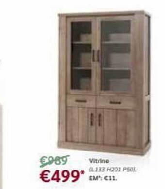 Meubles Crack Vitrine offre