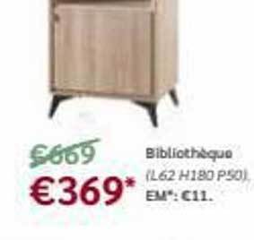 Meubles Crack Bibliothèque offre