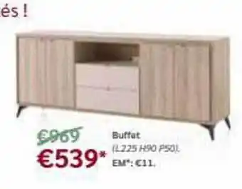 Meubles Crack Buffet offre