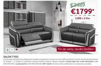 Meubles Crack Salon tygo offre
