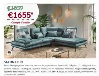 Meubles Crack Salon fien offre