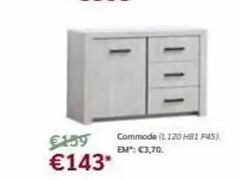 Meubles Crack Commode offre
